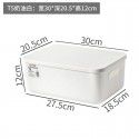 Storage box wholesale storage box office desktop dust-proof finishing box wardrobe living room kitchen storage box 