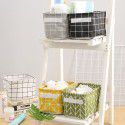 Fresh rural fabric storage basket Nordic style storage box