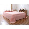 Washed cotton quilt sheet home textile cotton double bed sheet student dormitory single home textile bedding 