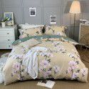 All season cotton fitted sheet Multi specification 4-piece set Reactive printing pastoral set 3-piece bedding 