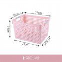 Plastic storage box storage box supermarket storage basket kindergarten toy picture book box desktop snack storage basket 