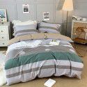 All season cotton fitted sheet Multi specification 4-piece set Reactive printing pastoral set 3-piece bedding 