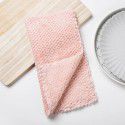 Manufacturer wholesale polyester brocade coral velvet cleaning cloth, oil-free dishwashing cloth, kitchen cleaning, table cleaning and absorbent rag 