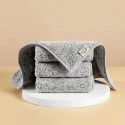 Bamboo charcoal fiber dishwashing towel Bamboo fiber dishwashing cloth Kitchen cleaning cloth Absorbent cloth Wholesale dishwashing towel