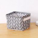 Fresh rural fabric storage basket Nordic style storage box