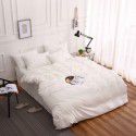 Cross border platform foreign trade supply pattern sheet sku small batch quilt cover japanese four piece fitted sheet 