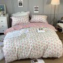 All season cotton fitted sheet Multi specification 4-piece set Reactive printing pastoral set 3-piece bedding 