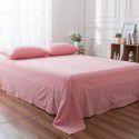 Washed cotton quilt sheet home textile cotton double bed sheet student dormitory single home textile bedding 