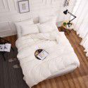 Manufacturer Nordic network red super soft four piece dormitory bedding single quilt cover student home textile three piece set 4 