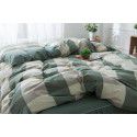 Washed cotton quilt sheet home textile cotton double bed sheet student dormitory single home textile bedding 