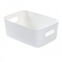 Japanese plastic sundries storage box Snack toys storage basket Cosmetics desktop storage box Kitchen finishing box 