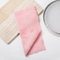 Manufacturer wholesale polyester brocade coral velvet cleaning cloth, oil-free dishwashing cloth, kitchen cleaning, table cleaning and absorbent rag 