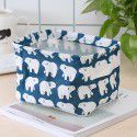 Fresh rural fabric storage basket Nordic style storage box