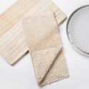 Manufacturer wholesale polyester brocade coral velvet cleaning cloth, oil-free dishwashing cloth, kitchen cleaning, table cleaning and absorbent rag 