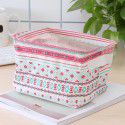 Fresh rural fabric storage basket Nordic style storage box