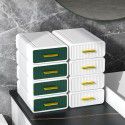 Simple drawer-type storage box desktop superimposed cosmetics and sundries storage box office stationery multi-layer sorting box