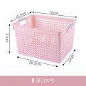 Plastic storage box storage box supermarket storage basket kindergarten toy picture book box desktop snack storage basket 