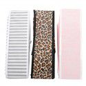 Foldable new material non-woven underwear storage box bra storage and finishing box leopard pattern fabric storage box 