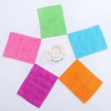 Bamboo fiber dishwashing towel double-layer thickened cleaning rag oil-free dishwashing cloth kitchen rag stall source 