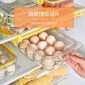 Japanese refrigerator storage box for eggs Extra large creative plastic transparent thickened pull-type egg fresh-keeping box