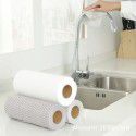 T non woven lazy dishcloth kitchen supplies dry and wet cleaning cloth wood pulp cotton cleaning disposable dishwashing cloth 