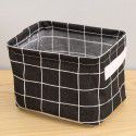 Fresh rural fabric storage basket Nordic style storage box