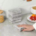 Bamboo charcoal fiber dishwashing towel Bamboo fiber dishwashing cloth Kitchen cleaning cloth Absorbent cloth Wholesale dishwashing towel