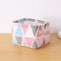 Fresh rural fabric storage basket Nordic style storage box