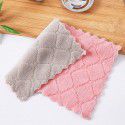 Manufacturer wholesale dishwashing cloth, absorbent rag, cleaning cloth, kitchen dishwashing towel, cleaning cloth, table towel 