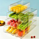 Food storage box Special food preservation box for household refrigerator Drawer-type transparent storage box Food sealing box