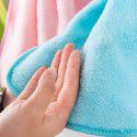 1210 solid color hangable towel absorbent lazy coral velvet dishwashing cloth dishwashing towel wholesale TK 