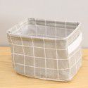 Fresh rural fabric storage basket Nordic style storage box