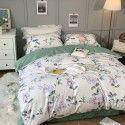 All season cotton fitted sheet Multi specification 4-piece set Reactive printing pastoral set 3-piece bedding 