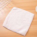 Coral velvet dishcloth double-sided absorbent dishwashing towel household cleaning cloth thickened dishwashing cloth 