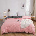 Nordic simple plain cotton quilt cover 150x200x230 pure cotton quilt cover single and double bedding 