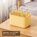 Thickened desktop sorting storage box Snack toy storage box Portable sundries storage basket Book clothing storage box 