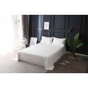 Washed cotton quilt sheet home textile cotton double bed sheet student dormitory single home textile bedding 