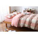 Washed cotton quilt sheet home textile cotton double bed sheet student dormitory single home textile bedding 