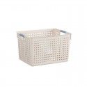 Storage basket toys desktop cosmetics bath plastic rectangular kitchen sundries storage box fruit basket wholesale 