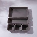 Plastic sundries drawer storage box can be separated to freely combine small item desktop small storage box 