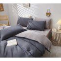 Independently designed foreign trade cross-border solid color bedding quilt cover 4-piece set Wholesale fitted sheet and home textile 3-piece set 