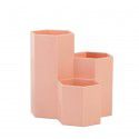 Multi functional pen container Desktop cosmetic finishing box Office stationery Student desktop pen bucket 3 compartment storage box 