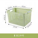 Plastic storage box storage box supermarket storage basket kindergarten toy picture book box desktop snack storage basket 