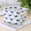 Fresh rural fabric storage basket Nordic style storage box