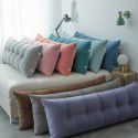 Bed back, bedside cushion, pillow, rectangular large backrest, sofa, waist protector, soft bag, bedroom tatami, removable and washable 