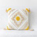 Amazon New Bohemian Geometric Tufted Pillow Case Home Fringe Cushion Home Stay Simple Waist Pillow 