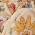 Amazon spot double-layer blanket thickened winter children's nap blanket coral wool warm flange blanket 