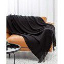 Amazon diamond shaped sofa blanket blanket bed tail blanket knitting cross-border blanket air conditioning blanket tassel nap blanket blanket 