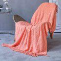 Amazon diamond shaped sofa blanket blanket bed tail blanket knitting cross-border blanket air conditioning blanket tassel nap blanket blanket 